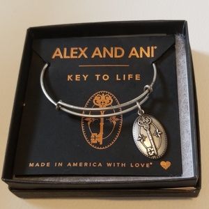 NEW Alex and Ani Key To Life Bracelet